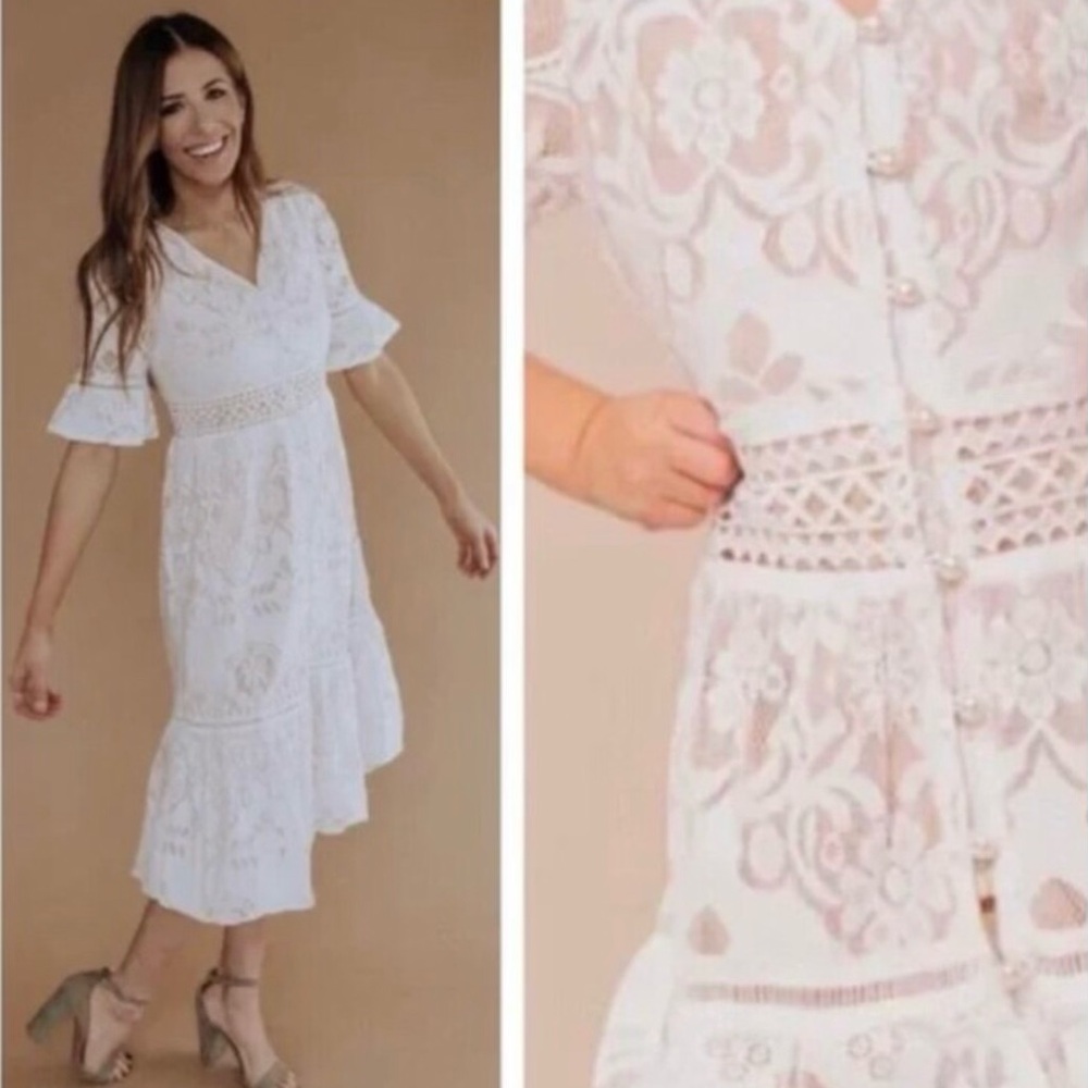 Ivy City Co Monroe Lace Dress - Picture 4 of 4